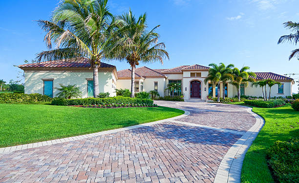 Best Brick Driveway Pavers  in Crown Pot, IN